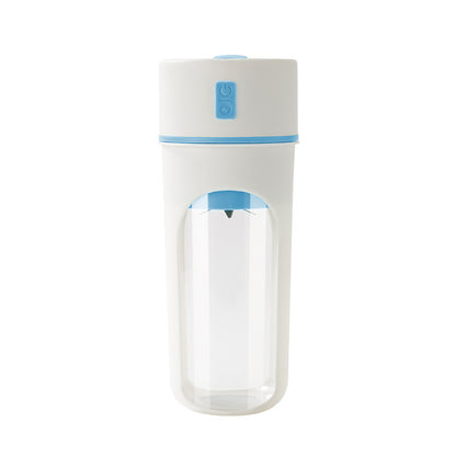 Portable USB Rechargeable Electric Juicer Blender – Wireless Fruit Mixer, Orange Juice Maker, Ice Crush Cup & Mini Food Processor
