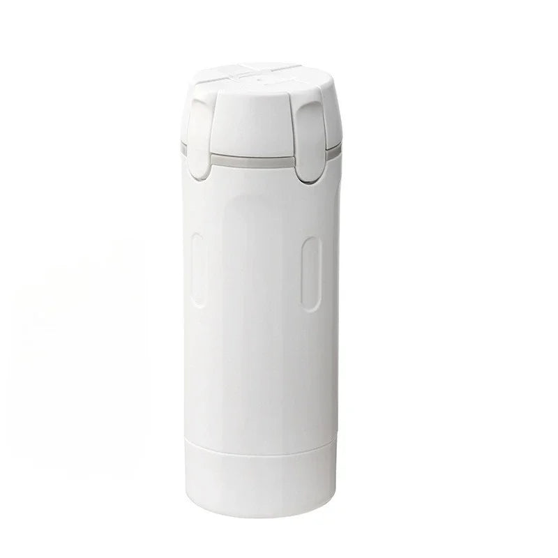 4-in-1 Emulsion Dispenser Bottle, Travel Bottle, Minimalist with Labels, Travel Dispenser Bottle, Toiletry Container