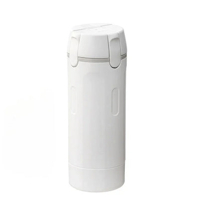 4-in-1 Emulsion Dispenser Bottle, Travel Bottle, Minimalist with Labels, Travel Dispenser Bottle, Toiletry Container