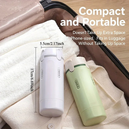 4-in-1 Emulsion Dispenser Bottle, Travel Bottle, Minimalist with Labels, Travel Dispenser Bottle, Toiletry Container