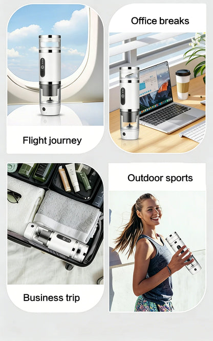 Home Multifunctional 3-in-1 Portable Capsule Coffee Machine 20Bar – Outdoor Camping Espresso Maker, Compact Travel Drip Coffee Machine